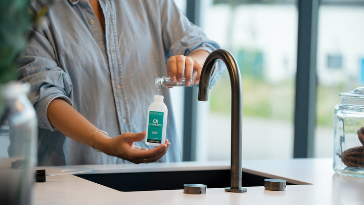 O! Wat een innovatie, de eerste 100% natuurlijke roomspray op basis van water!